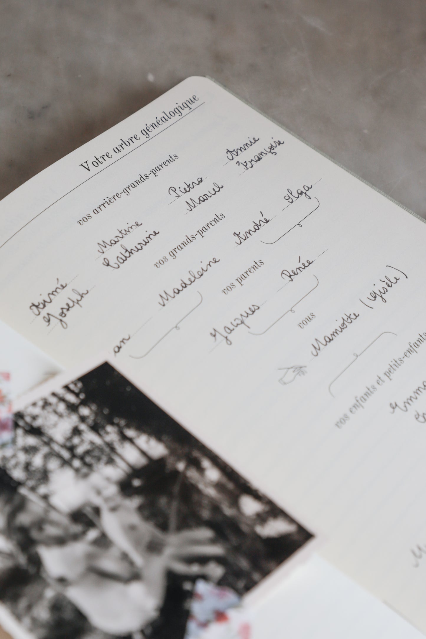 Carnet de Transmission Grand-mère