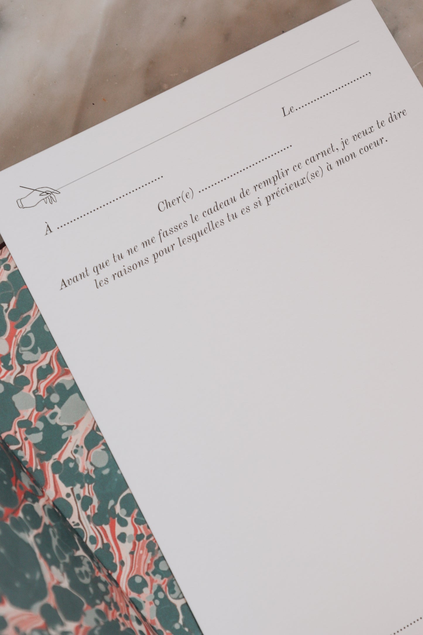 Carte "Merci..." (Personne précieuse)